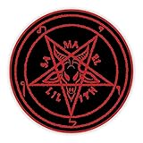 OSMdecals - Baphomet Satanic Symbol Pentagram for Car Bumper Helmet Laptop Waterproof Decal Stickers - 4