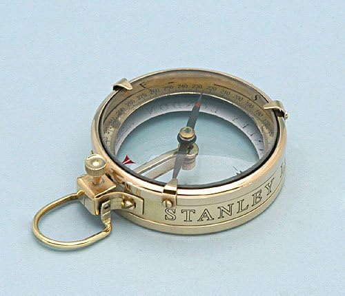 Navigator's Chart Reading Compass and Hardwood Case