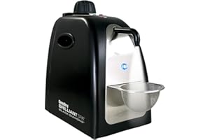 GemOro Jewelry Steam Cleaner | Black Diamond Brilliant Spa Personal Steam Cleaner | Professional Performance Machine for Rings Watches Glasses Earrings (Matte Black)