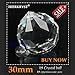 hierkryst 1.2 Inch Clear Crystal Ball Drop Prisms, Pack of 5