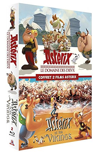 Coffret 2 Films Astérix - Le Domaine Des Dieux + Astérix Et Les Vikings - Pack - Blu-Ray