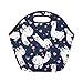 InterestPrint Insulated Lunch Tote Bag Cute Alpacas Pink Heart Reusable Neoprene Cooler, American Animal Portable Lunchbox Handbag for Women Adult Kids Girls