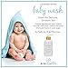 Moisturizing Natural Baby Wash - Organic Sulfate Free Soothing Castile Soap Body Wash for Dry, Itchy, Sensitive Skin with Coconut Oil, Jojoba Oil, Olive Oil, Rosemary Extract and More Era-Organics