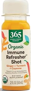 365 by Whole Foods Market Organic Ginger Turmeric Shot, 2 FZ