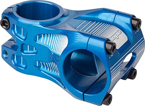blue mountain bike stem