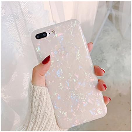 Glitter Phone Case Dream Shell Pattern Cases For Iphone X 8 7 6 6S Plus Soft Tpu Silicone Back Cover Color For Iphone X