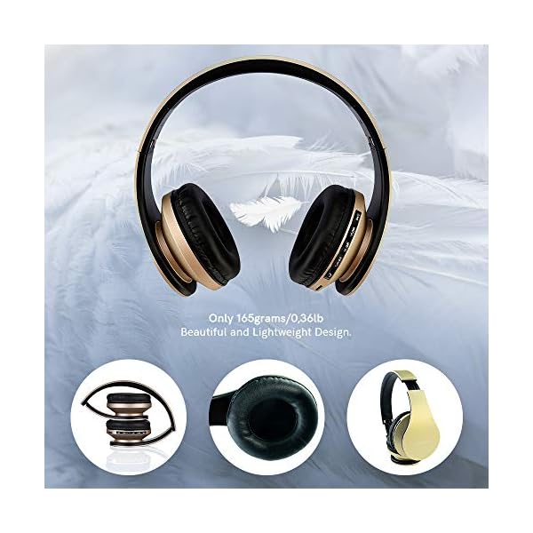 PowerLocus-Wireless-Bluetooth-Over-Ear-Stereo-Foldable-Headphones-Wired-Headsets-Noise-Cancelling-with-Built-in-Microphone-for-iPhone-Samsung-LG-iPad-Gold PowerLocus Wireless Bluetooth Over-Ear Stereo Foldable Headphones, Wired Headsets Noise Cancelling with Built-in…