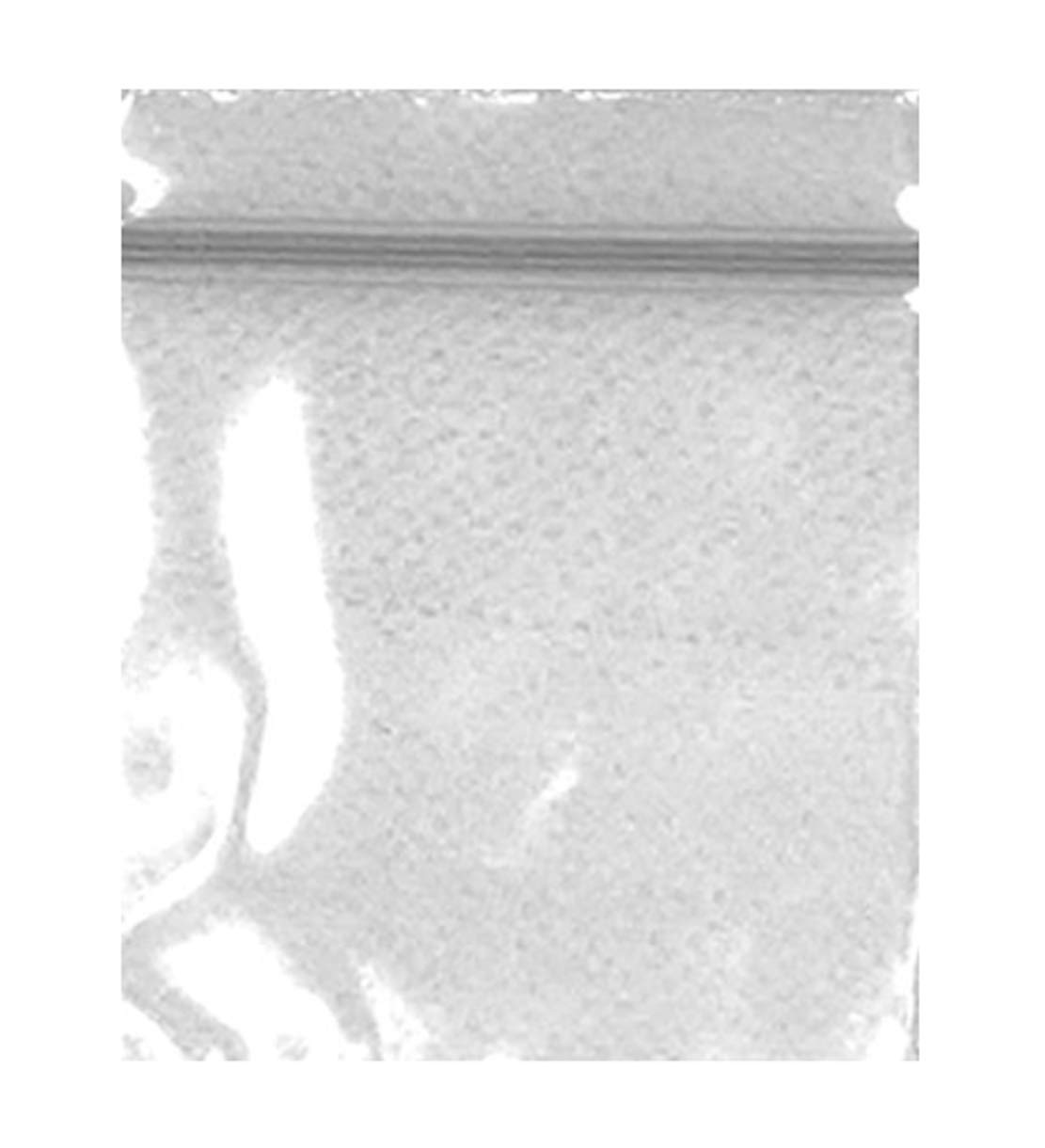 200-0.75" x 0.75" 7575 Clear Small Zipper Lock Baggies Craft Resealable Plastic Baggy 2 Mil Zipper Poly Bags