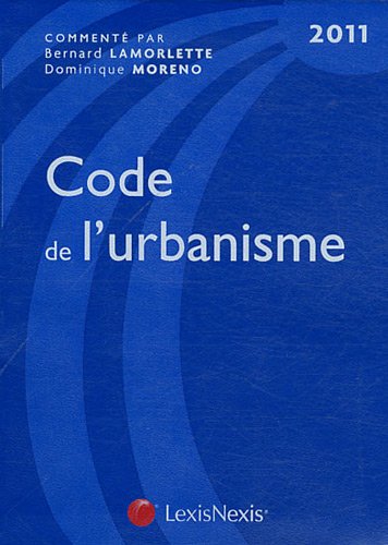 Code de l'urbanisme, 2011