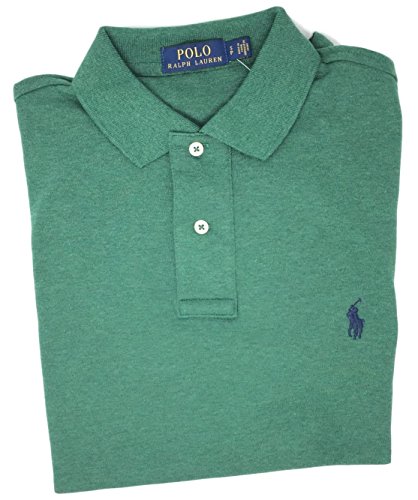 Polo ralph lauren men medium fit interlock polo shirt (m, green h…