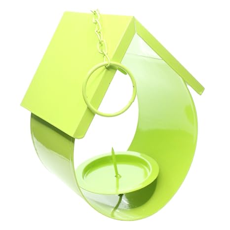 Hanging Green Parrot Fruit Seed Feeder Bird Feeder For Wild Garden