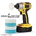 Cleaning Supplies - Bathroom Accessories - Scrub Pads - Floor Scrubber - Shower Cleaner - Scouring Pad Kit - Bath Mat – Bathroom Sink - Drill Scrubber - Attachment - Soap Scum, Hard Water Stains
