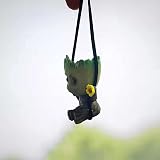 NC Swinging Groot Resin Car Ornament Hanging Pendant Anime Auto Decor view 6
