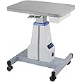 AISITESY Optometrist Motorized Table- Ophthalmic Electric Table Optical Eyeglass Instrument Table with Drawer Working Professional Medical Cart Dental Cart Size 15.7" Wide,22.8" Long