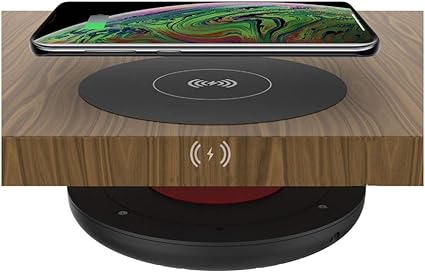 Amazon Com Long Ranger Wireless Charger Invisible Charging Station Mounts Under Counter Desk Nightstand Ultra Thin Pad Charges Phone Thru Surfaces Up To 1 5 Thick Qi Compatible With Iphone Samsung Etc