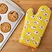 SANRIO Gudetama The Lazy Egg Oven Mitt - Heat Resistant - Fits Both Right and Left Hand - 100% Cotton