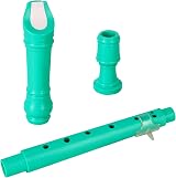 EastRock Soprano Recorder German Fingering Beginners ABS Green view 5