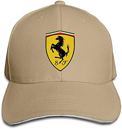 Hioyio Ferrari Sandwich Peaked Hat & Cap
