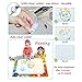 Drawing Mat Doodle Mat Large Size(39.4 X 27.6 Inch) Water Drawing Pad In 4 Colors with 3 Magic Pens and 8 Painting Templates(Color Random) No Mess Best Kids Educational Toy