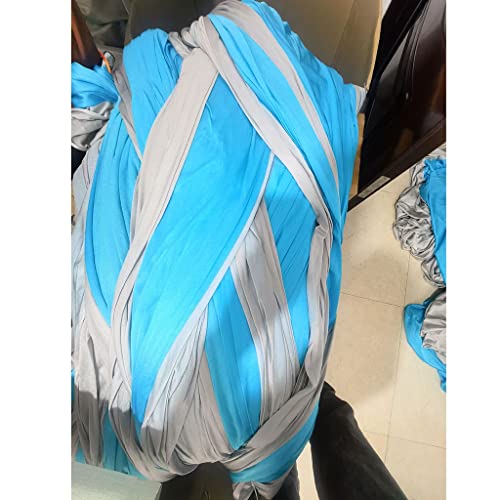 LICHUXIN Doppellagig Therapieschaukel 360° Drehend Sensorische Therapie Schaukeltuch für Kinder mit oder Erwachsene Hängetuch besonderen Bedürfnissen SPD ADHS Indoor draussen Kuschelhängematte