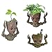Zerhhoa Groot Action Figures Guardians of The Galaxy Flowerpot Baby Cute Model Toy Pen Pot Best Gifts 6.3in