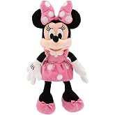 Disney Store Minnie Mouse Plush Toy in Pink - 14-Inch Soft Collectible - Timeless Design &amp; Premium Quality - Ideal Gift Lovers - Perfect for Birthdays, Holidays, &amp; Special Events