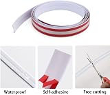 Zayejod 5M PVC Inside Outside Corner Trim Self-Adhesive Vinyl Moulding 3cm view 7