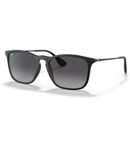 Amazon.com: Ray-Ban Unisex RB4187F Chris Low Bridge Fit Square