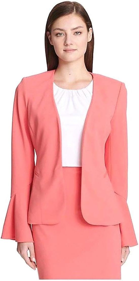 calvin klein open front jacket