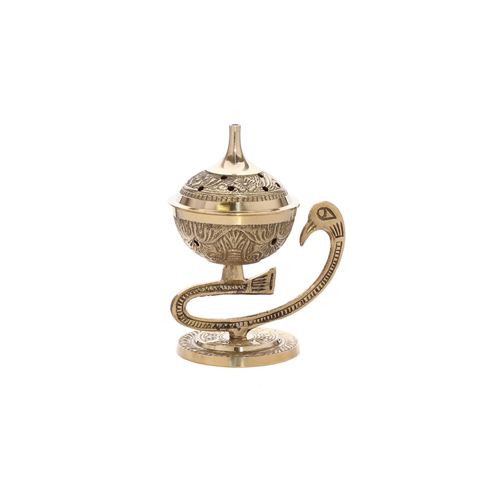 NKlaus Swan Incense Burner Incense Stand Incense Bowl Scent Sticks Esoteric Deco 1577