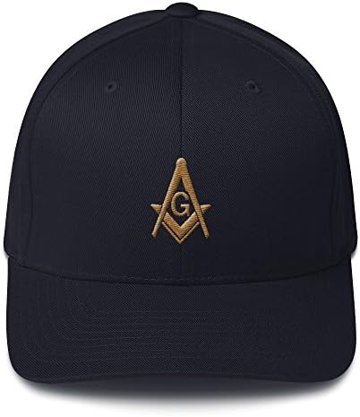 Flexfit Masonic Hat Old Gold Thread Mason L/XL