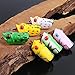 Fishing Lures Topwater Floating Weedless Lure Frog Baits with Double Sharp Hooks Soft Bait for Bass Snakehead Salmon Freshwater Saltwater Fishing (Mix Style)