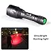 UltraFire Red Light Flashlight Red LED Hunting Flashlight 256 yards 630 nm Wavelength Red Hunting Light Single Mode Red Light Torch For Hunting & Detector H-R3