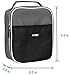 Tirrinia Insulated Kids Lunch Box Back to School, Portable Small Lunch Bag for Office Work Picnic, Reusable Compact Lunchbox Cooler Bag for Boys, Adults,Grey