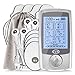 Dual Channels TENS Unit Muscle Stimulator Rechargeable 3rd Gen 6 Output Lines 16 Modes TENS Massager with Premium Electrode Pads, A/B Modes Memory