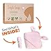 Luxury Hooded Baby Towel and Washcloth (Pink) | Extra Soft Bamboo Baby Towels for Infant, Toddler, Newborn and Kids | Great Gift, Baby Girl Towel for Pool and Beach | Softer than Organic Terry Cotton