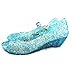 Princess Girls' Sparkle Dress up Cosplay Jelly Shoes 12M US Little Kid
