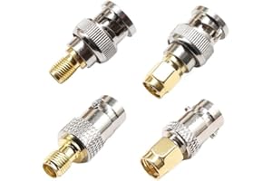 SMA Male Female to BNC Male Female Adapter(BNC-SMA 1set)