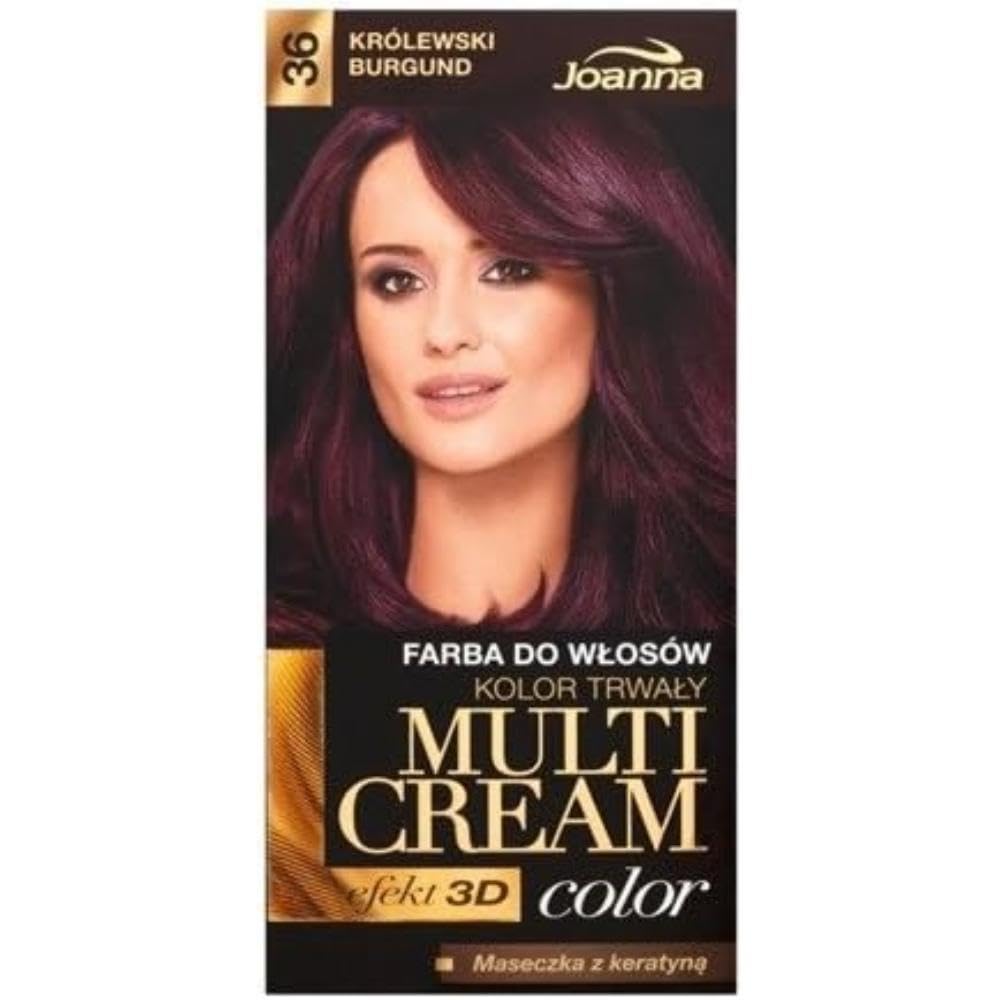 Joanna Multi Cream Colour Dye Noble Burgundy/36/