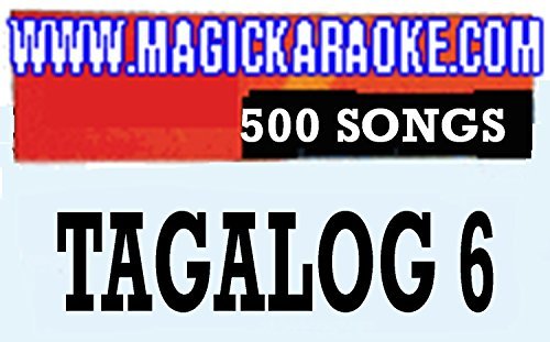 MAGIC SING "Tagalog-6" Song Chip - 500 Tagalog & English Songs WITH SONG LIST
