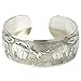Retro Style Alloy Elephant Pattern Bracelet Silver by Preciastore