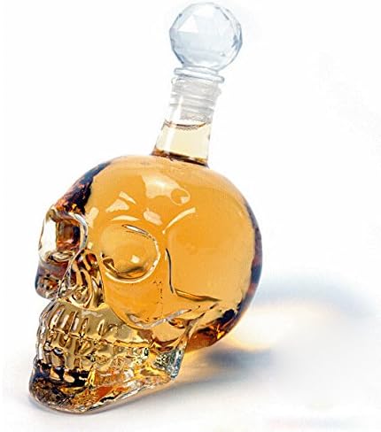 Muitobom Crystal Skeleton Whiskey Vodka Shot Skull Head Glass Cup For Bar 125ml Amazon De Baumarkt