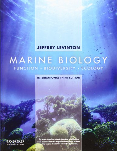 Marine Biology: International Edition Function, Biodiversity, Ecology 3/e (Paperback)