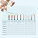 Professional Mermaid Makeup Brushes Kit 11 Pcs - CHANGKU Cosmetic Makeup Brushes Foundation Eyebrow Eyeliner Blush Cosmetic Concealer Brushes Beauty Tools Brush