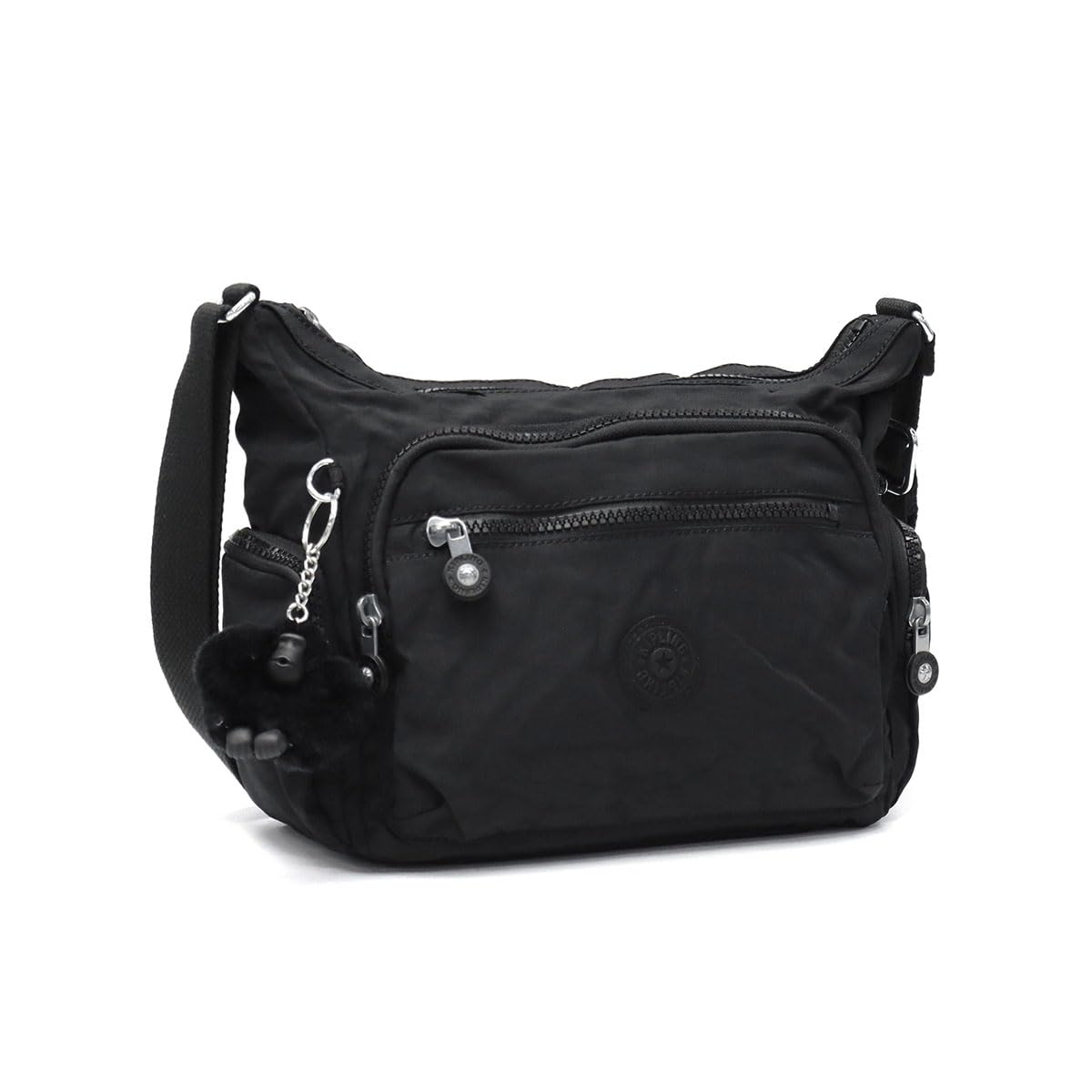 Kipling GABBIE S Kleine Umhängetasche, Black Noir (Schwarz)