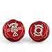 Boomba Racing Brake Fluid / Coolant Tank Cap Covers RED for 2013+ Ford Focus ST