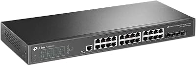 TP-Link JetStream TL-SG3428X V1.6 Managed Gigabit PoE+ Switch 24 Port 10G SFP+