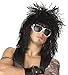 California Costumes mens Black Rockin' Dude Wig Adult Sized Costumes, Black, One Size US