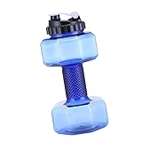 Anneome Dumbbell Shape Water Bottle 1pc Water