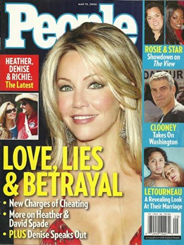 Heather Locklear, Richie Sambora and Denise Richards, Mary Kay Letourneau and Vili Fualaau, George Clooney, Rosie O'Donnell and Star Jones - May 15, 2006 People Magazine